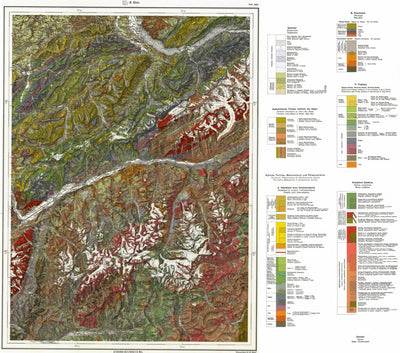 Sion, 1:200,000 General Geology