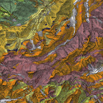 St.Gallen - Chur, 1:200,000 General Geology