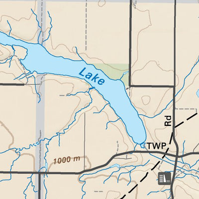 SOAB05 Milk River - Southern Alberta Topo