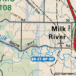 SOAB05 Milk River - Southern Alberta Topo
