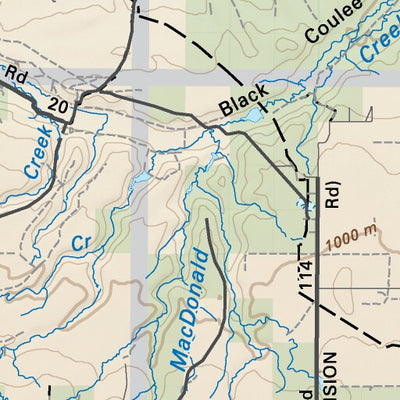 SOAB06 Foremost - Southern Alberta Topo