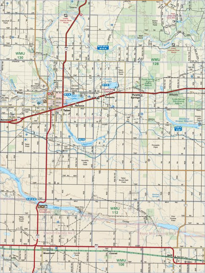 SOAB14 Taber - Southern Alberta Topo