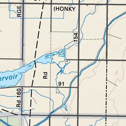 SOAB14 Taber Southern Alberta Topo Map by Backroad Mapbooks Avenza Maps