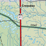 SOAB08 Wild Horse - Southern Alberta Topo