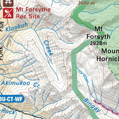 SOAB18 Fording River Pass - Southern Alberta Topo