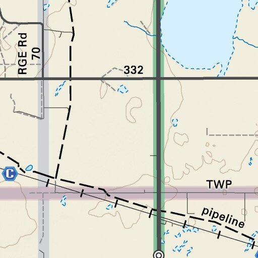 SOAB58 Monitor Southern Alberta Topo Map by Backroad Mapbooks