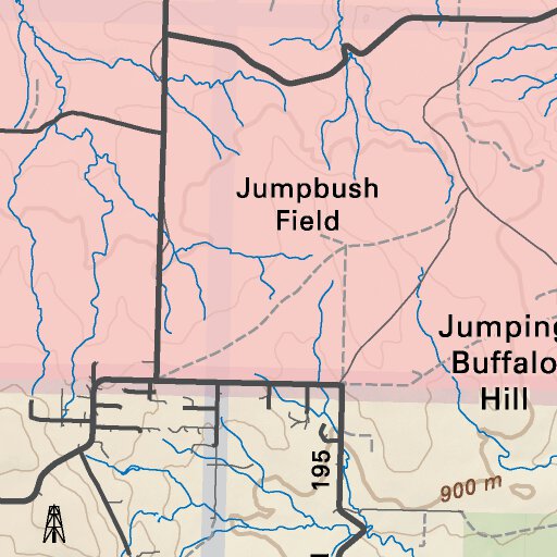 SOAB32 Bassano Southern Alberta Topo Map by Backroad Mapbooks