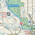 SOAB34 Dinosaur Provincial Park - Southern Alberta Topo