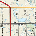 SOAB47 Oyen - Southern Alberta Topo