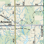 SOAB47 Oyen - Southern Alberta Topo
