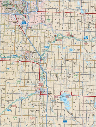 SOAB30 High River - Southern Alberta Topo