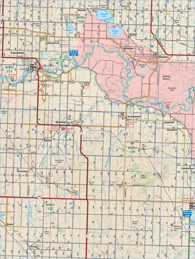 SOAB31 Carseland - Southern Alberta Topo