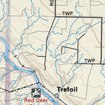 SOAB44 Homestead Coulee - Southern Alberta Topo