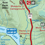 SOAB49 Lake Louise - Southern Alberta Topo