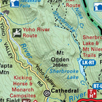 SOAB49 Lake Louise - Southern Alberta Topo