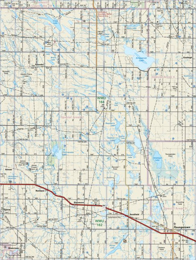 SOAB57 Youngstown - Southern Alberta Topo