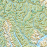 CCBC35 Cascade Sutslem Conservancy - Cariboo Chilcotin Coast BC Topo