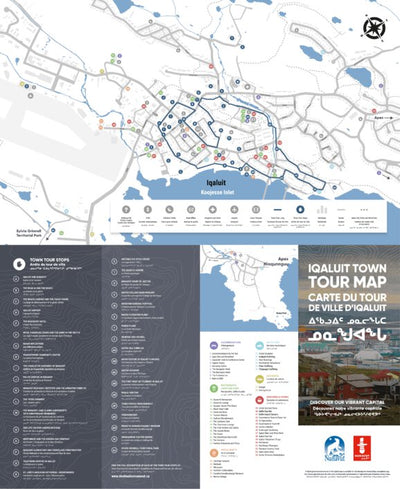 Iqaluit Town Tour Map