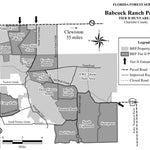 Babcock Ranch Preserve Tier II Area Brochure Map