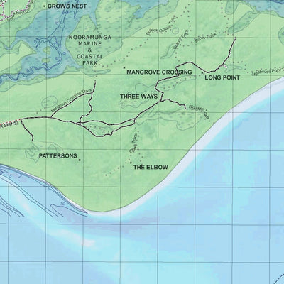 Getlost Map 8120-8220 FOSTER-YARRAM Victoria Topographic Map V15 1:75,000