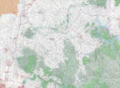 Getlost Map 7923-8023 YEA-ALEXANDRA Victoria Topographic Map V15 1:75,000