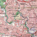 Getlost Map 7722-7822 BACCHUS MARSH-MELBOURNE Victoria Topographic Map V15 1:75,000