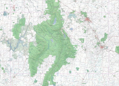 Getlost Map 7323-7423 GRAMPIANS-ARARAT Victoria Topographic Map V15 1:75,000