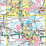 Iowa Transportation Map - 2021-2022