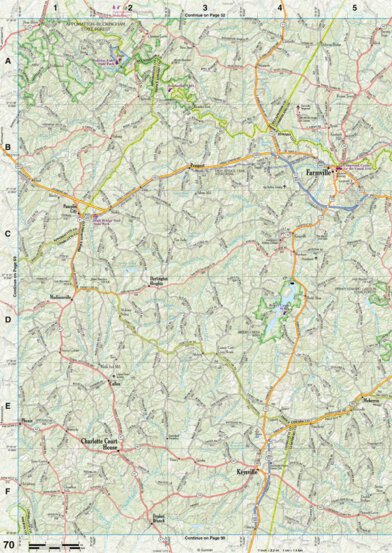 Virginia Atlas & Gazetteer Page 70