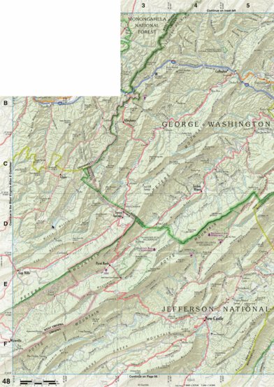 Virginia Atlas & Gazetteer Page 48