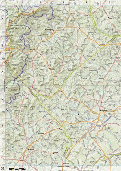 Virginia Atlas & Gazetteer Page 32
