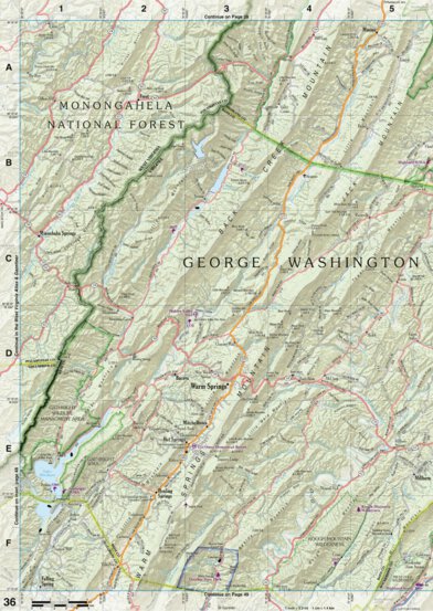 Virginia Atlas & Gazetteer Page 36