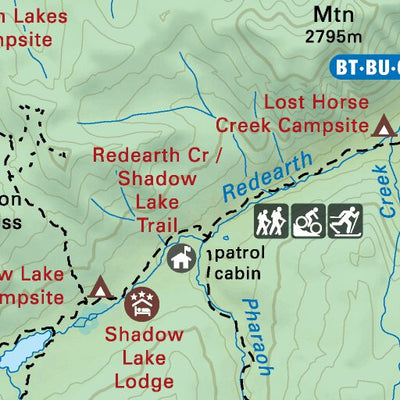CRCR09 Castle Junction - Canadian Rockies Topo