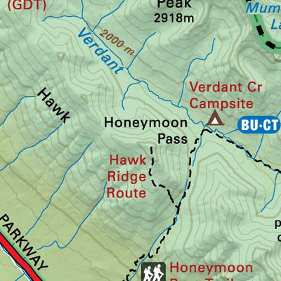 CRCR09 Castle Junction - Canadian Rockies Topo