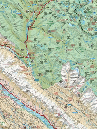 CRCR08 Field - Canadian Rockies Topo