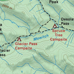 CRCR36 Topaz Lake - Canadian Rockies Topo