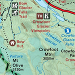 CRCR13 Wapta Icefield - Canadian Rockies Topo