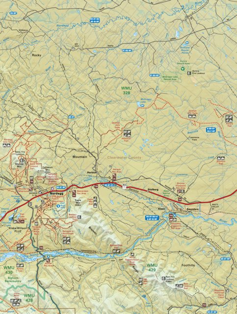 CRCR27 Nordegg Canadian Rockies Topo Map By Backroad Mapbooks 20210526 155736 420151 CRCR27 Nordegg Canadian Rockies Topo Preview 0 1de4e9c7 04c7 4bc5 9ee6 