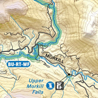 CRCR39 Morkill River - Canadian Rockies Topo