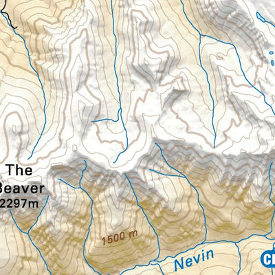 CRCR34 Holmes River - Canadian Rockies Topo