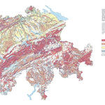 Vulnerability of Groundwater Resources in Switzerland, 1:500,000