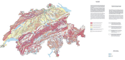 Vulnerability of Groundwater Resources in Switzerland, 1:500,000