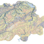 Groundwater Resources in Switzerland, 1:500,000