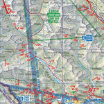 Glider Map for Switzerland, 1:300,000