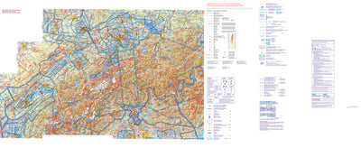 ICAO Aeronautical Chart of Switzerland, 1:500,000