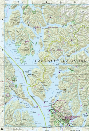 Alaska Atlas & Gazetteer Page 28