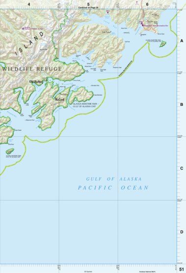 Alaska Atlas & Gazetteer Page 51