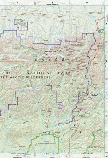 Alaska Atlas & Gazetteer Page 157