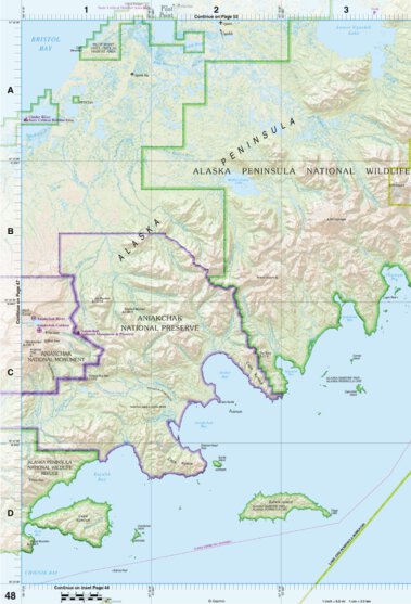 Alaska Atlas & Gazetteer Page 48