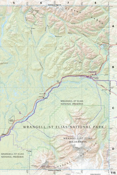 Alaska Atlas & Gazetteer Page 115